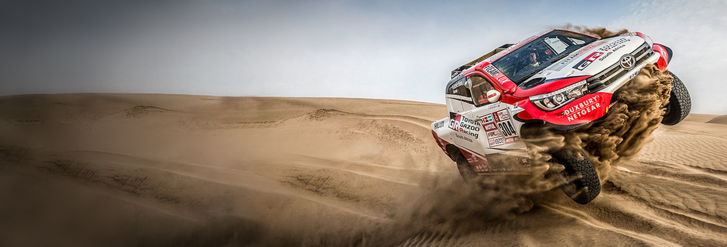 Toyota demuestra de nuevo que sus autos están hechos a prueba de Dakar