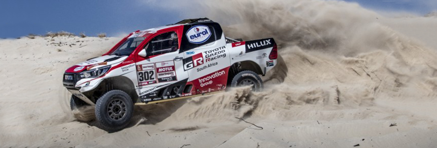 Hilux de Toyota Gazoo Racing va por todo en Rally Dakar 2019
