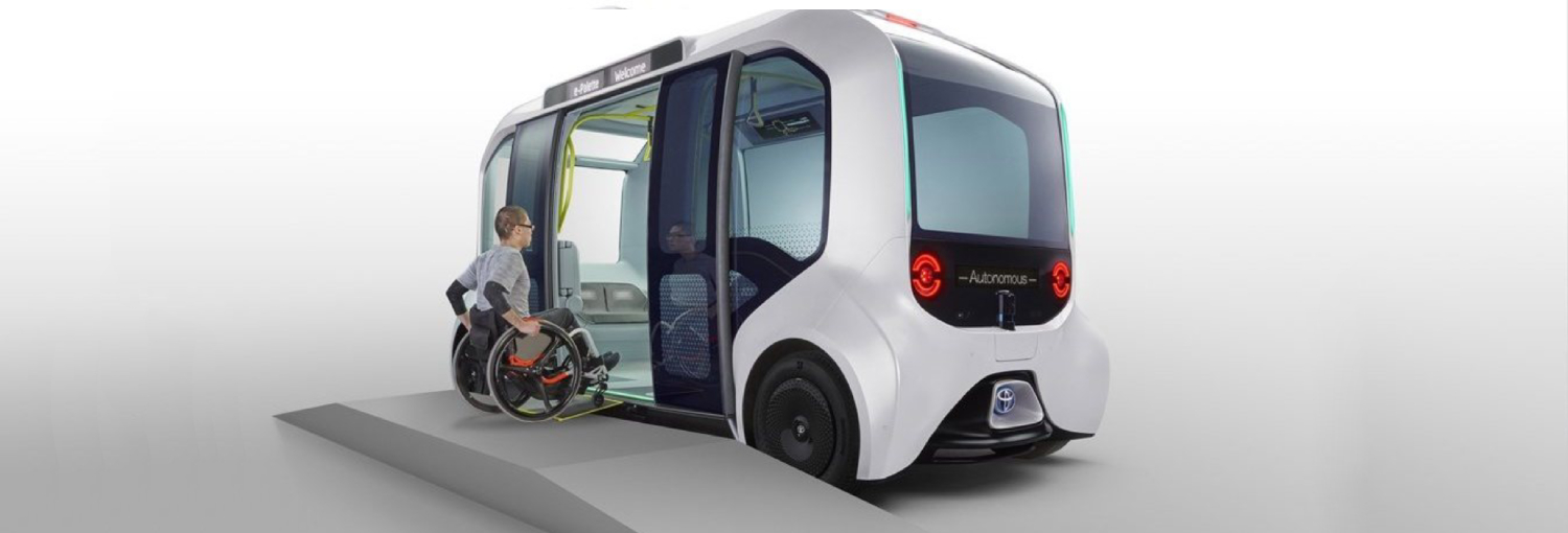 Esta es la versión 2020 de Toyota e-Palette, transporte automatizado para los atletas olímpicos